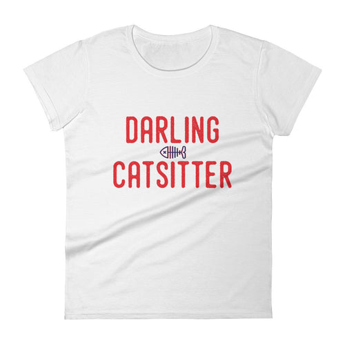 DARLING CATSITTER IV Women's short sleeve t-shirt