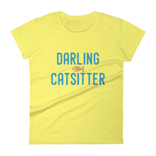 DARLING CATSITTER III Women's short sleeve t-shirt