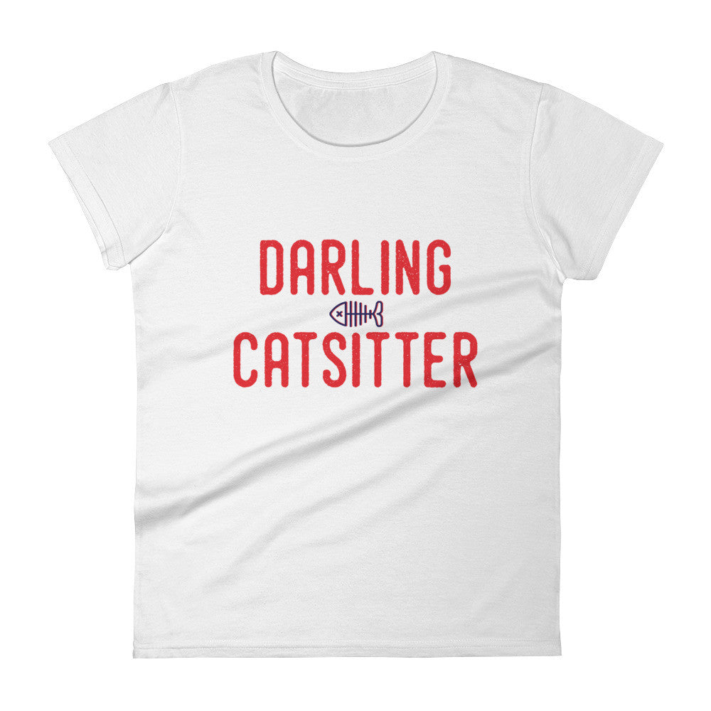 DARLING CATSITTER IV Women's short sleeve t-shirt