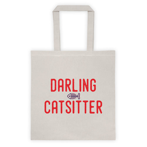 DARLING CATSITTER IV Tote bag