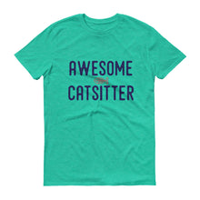 AWESOME CATSITTER II Short sleeve t-shirt