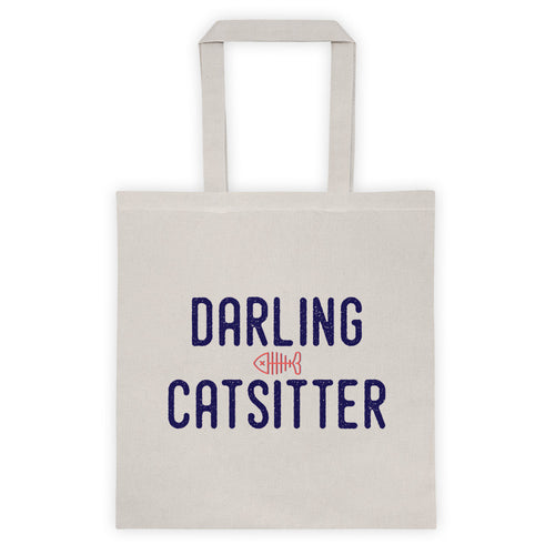 DARLING CATSITTER II Tote bag